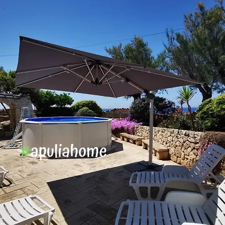 Emma's Fronte Mare Con Piscina - Apulia Torre Suda
